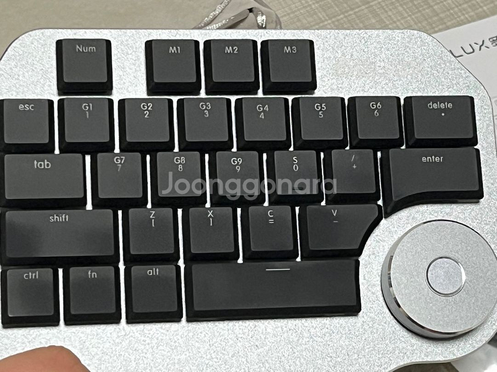 Delux Designer 디자이너 T11 한손 키보드--6