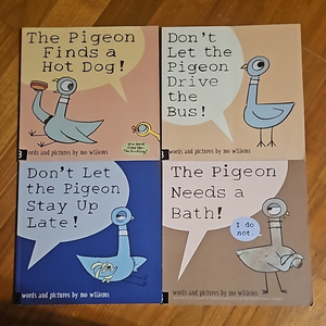 Mo Willems The Pigeon 페이퍼백 4권