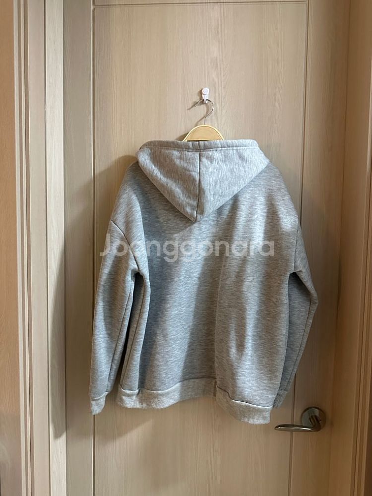 옷장정리 ㅣ 무지후드티 기모회색후드티 루즈핏 아방 기모--4