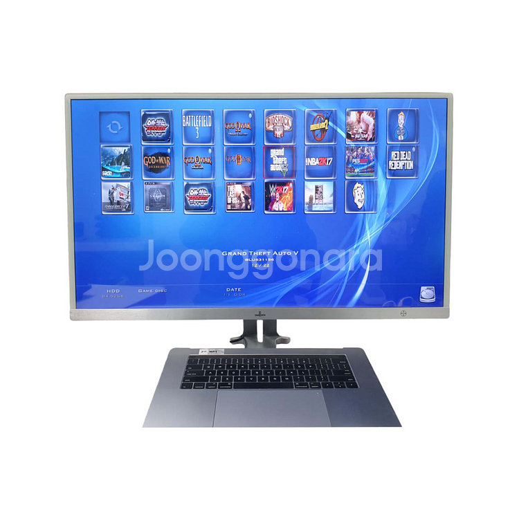 플스3 블랙 버전4.81 465GB 2005A+패드2개--6