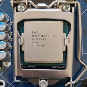 i3 4130 CPU+삼성 H81S1 메인보드 팝니다.