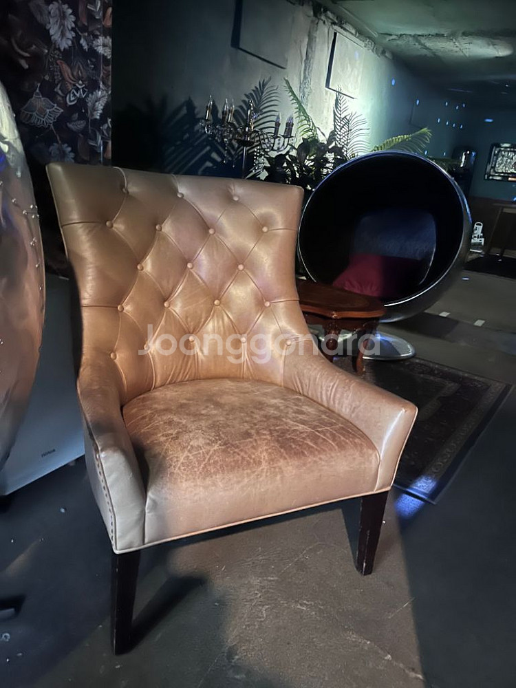 pottery barn 1인용소파--1