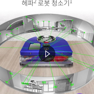 다이슨 360 vis nav 로봇청소기(신품)