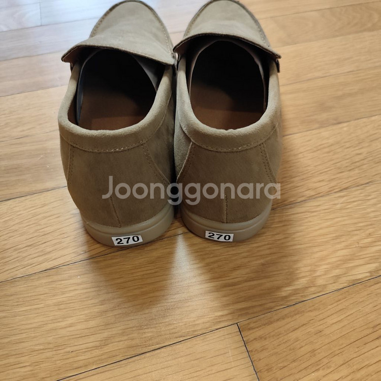 새제품 (270) 스웨이드 로퍼 드라이빙 슈즈--2