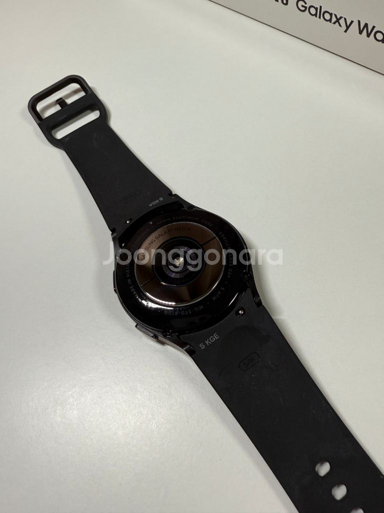 갤럭시워치4 블랙 40mm 정품충전기 스트랩 거치대--4