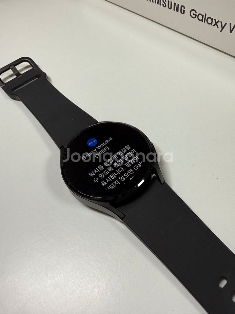 갤럭시워치4 블랙 40mm 정품충전기 스트랩 거치대--1