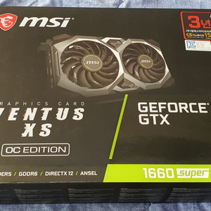 MSI 지포스 GTX1660S GTX1660Super