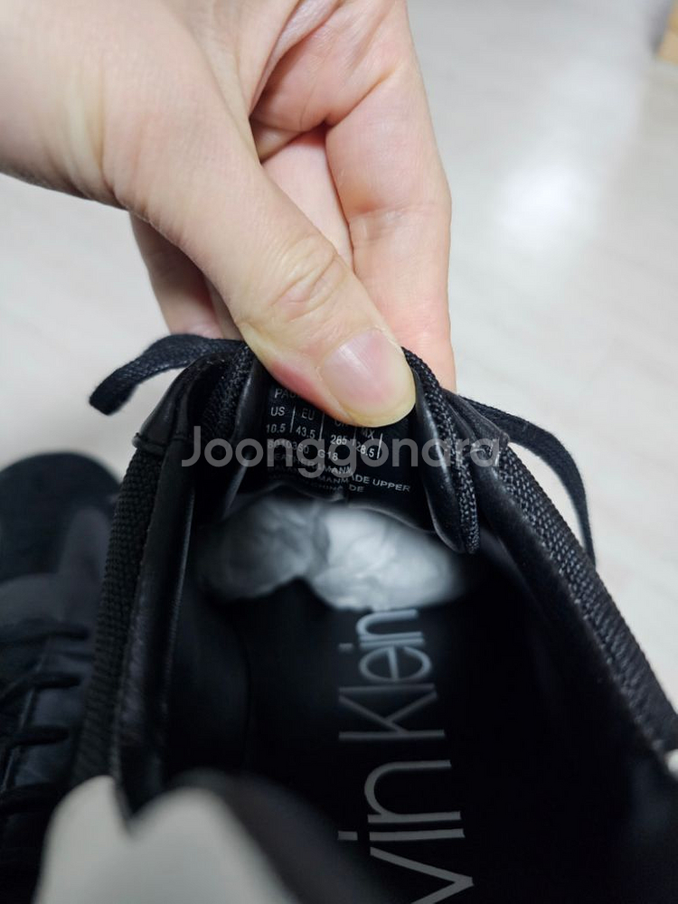 [285]CK 캘빈클라인 pauly 오버솔 슈즈--4