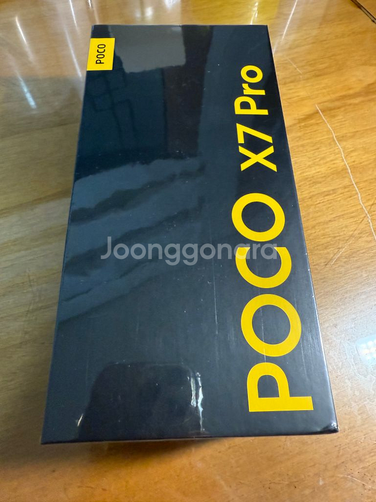 포코 x7 pro 블랙 미개봉--1