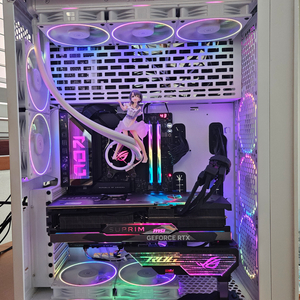 고사양 화이트 9800X3D RTX4090 본체 판매합