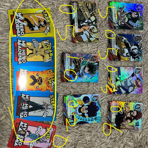 히로아카 나의 히어로아카데미아 TCG 카드 포토카드