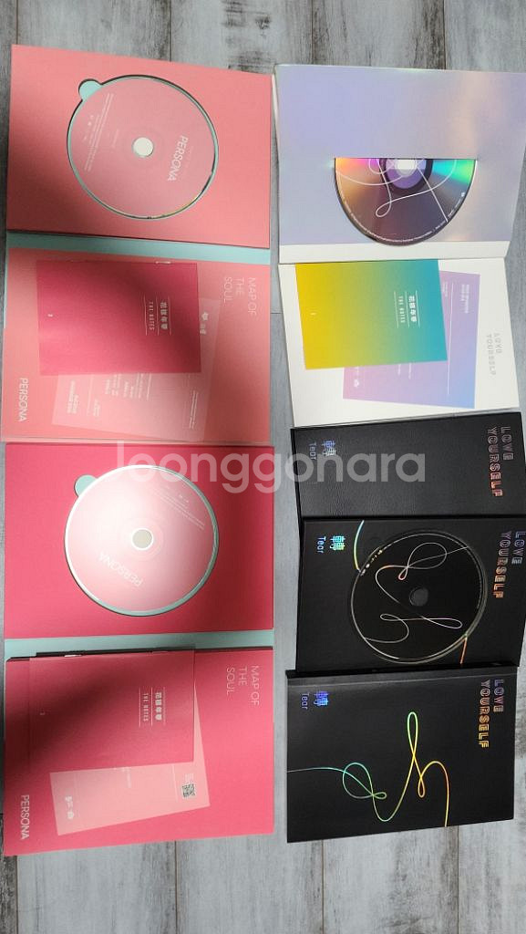 방탄소년단 BTS 앨범들, 포토카드들 따로 가능--2
