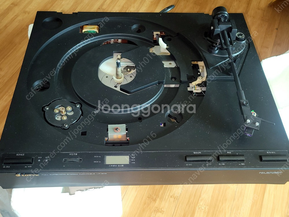 롯데 pioneer LP-605 턴테이블 미사용품--3
