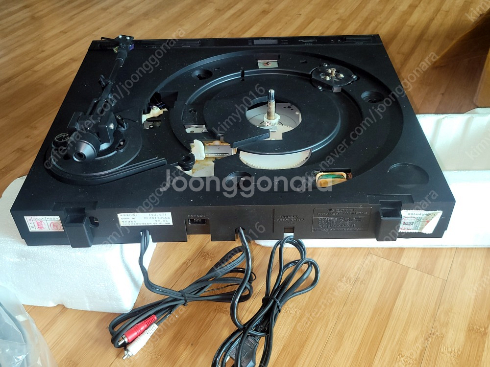 롯데 pioneer LP-605 턴테이블 미사용품--7