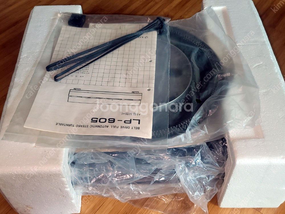 롯데 pioneer LP-605 턴테이블 미사용품--8