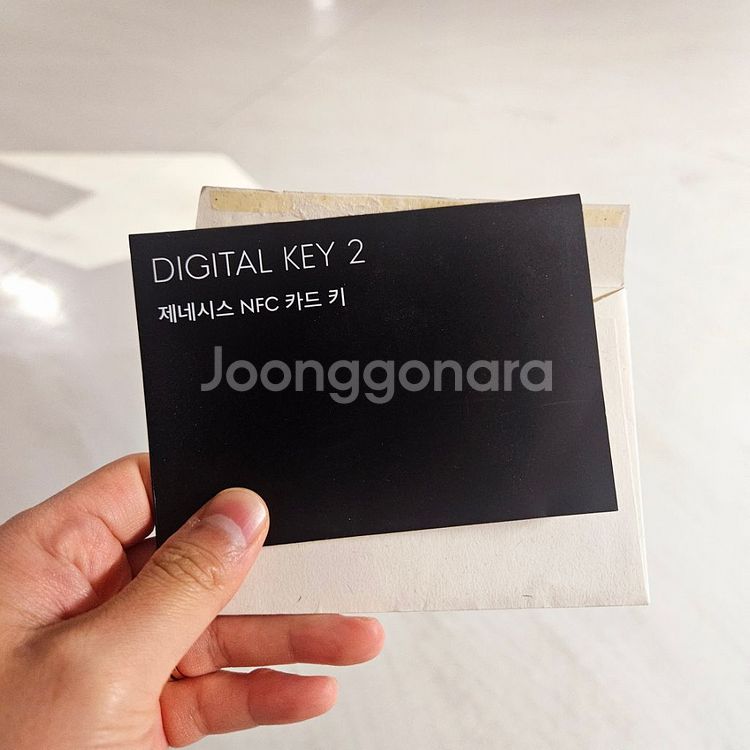 제네시스 G90 RS4 / G60 nfc카드키 순정--1