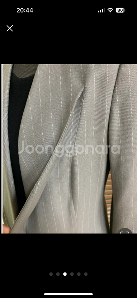 제니 정장 한벌 코트 셋업 바지--2