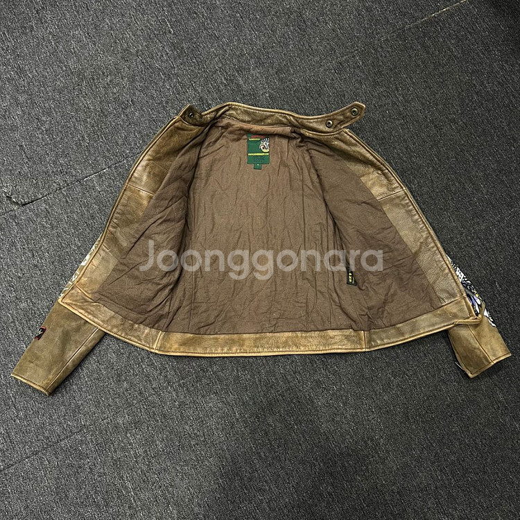 에드하디 타투 레더자켓--8