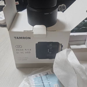 탐론G2 85mmF1.8캐논마운트 팔아요