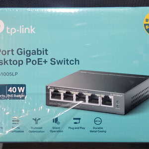 티피링크 TL-SG1005LP 5포트 POE+스위치