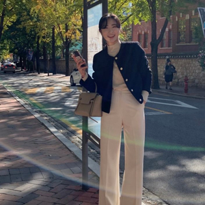 모아빈 슬랙스 Andy semi-boots slacks