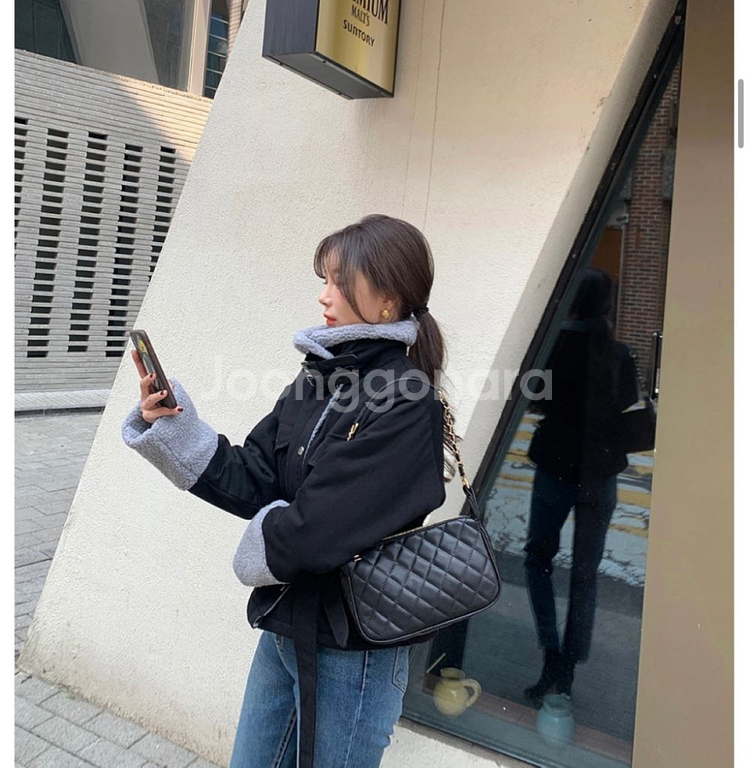 뽀글이 야상자켓 무스탕--0