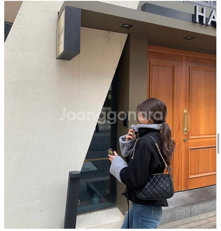 뽀글이 야상자켓 무스탕--6