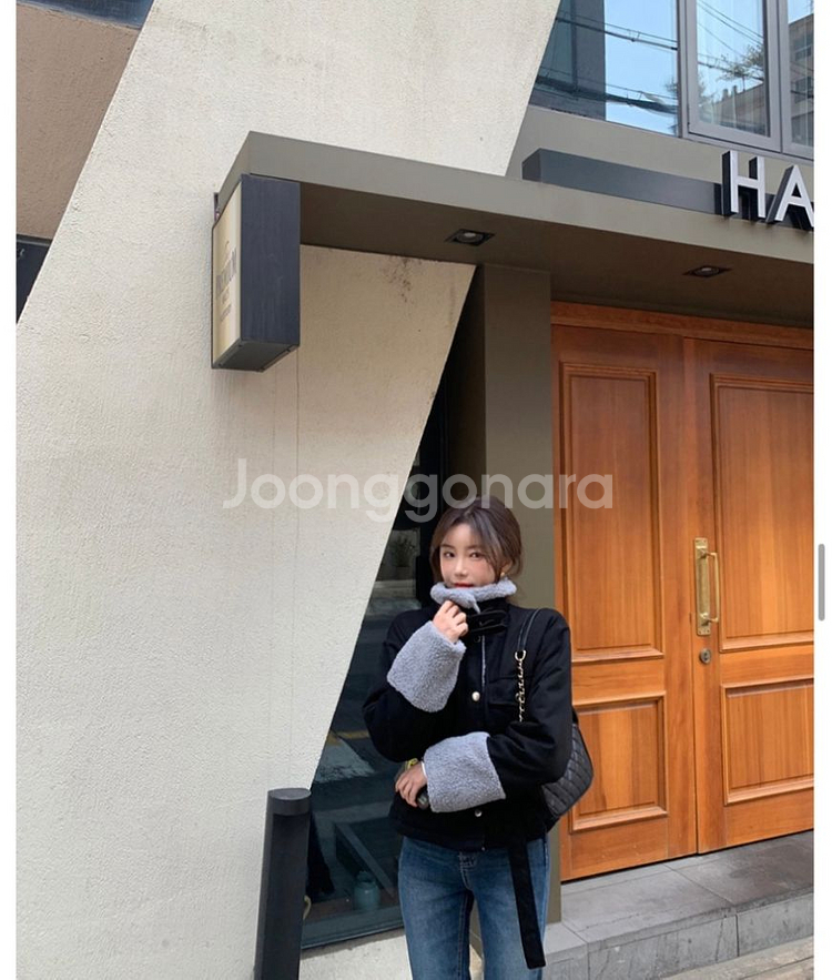 뽀글이 야상자켓 무스탕--5