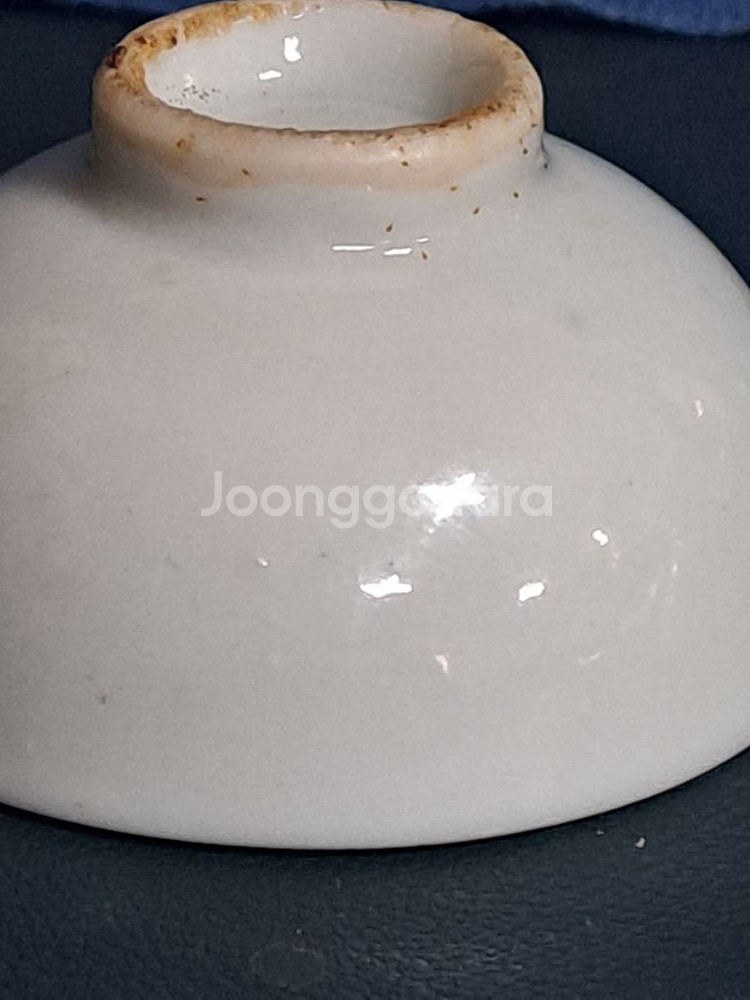 왜사기 근대사 송학도 분채 잔 2점--4