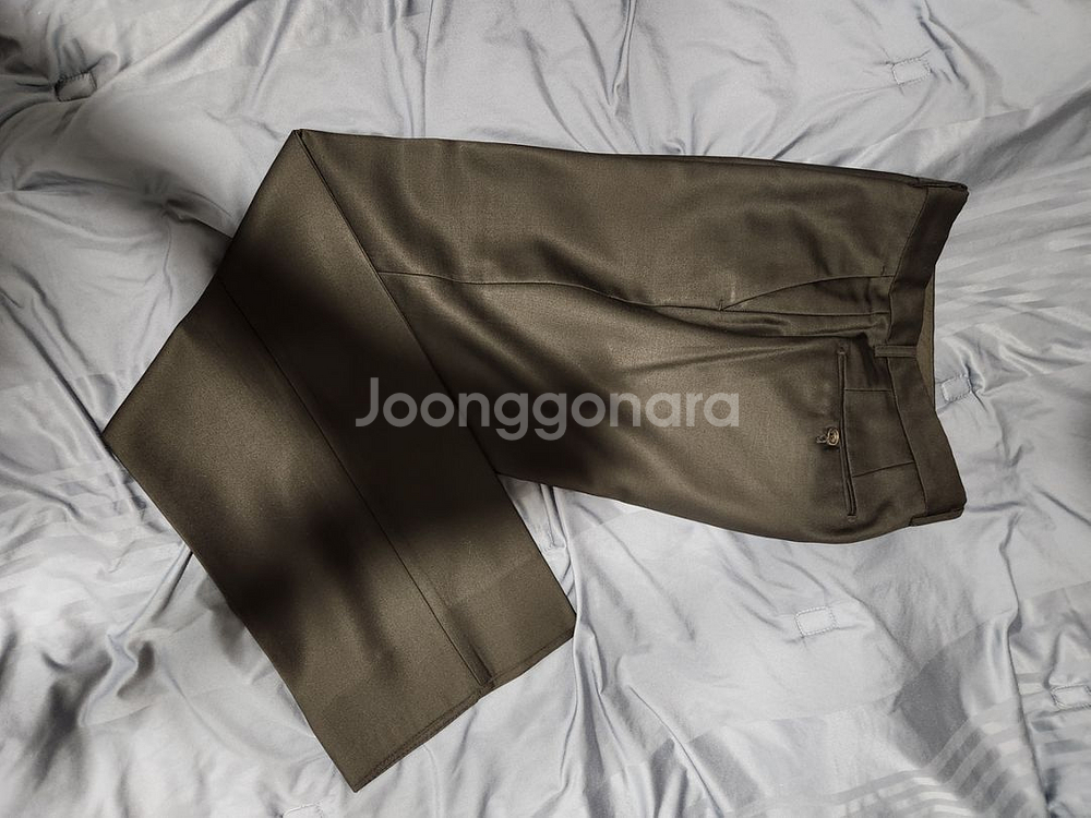 레노마 블랙 봄가을 정장 자켓 바지 세트--3