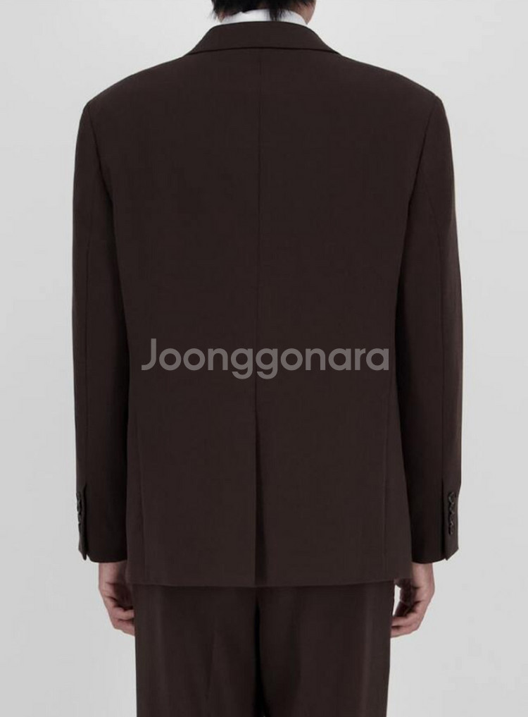 뷰스X깡 콜라보 셋업 정장 그레이 M--4