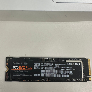 삼성 970 evo plus SSD500GB