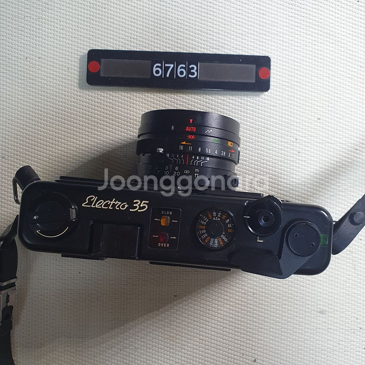 야시카 일렉트로 35 GT 필름카메라 블랙바디--1