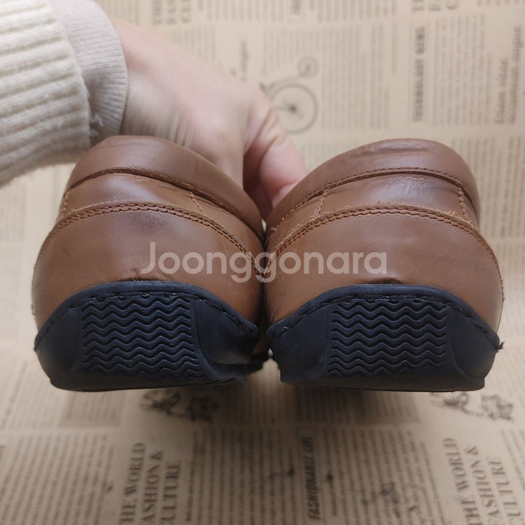 미소페 브라운 남성로퍼 실사이즈290--3