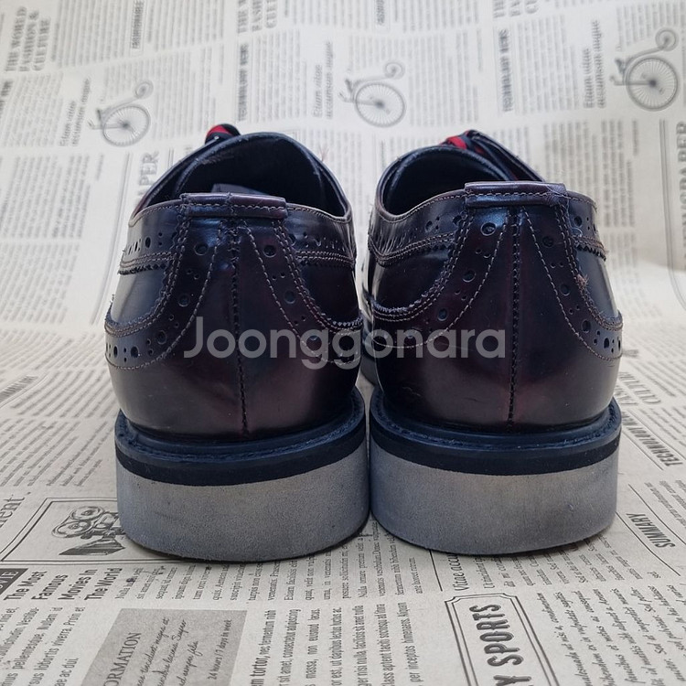 무크 남성 윙팁 캐주얼 구두 275--3