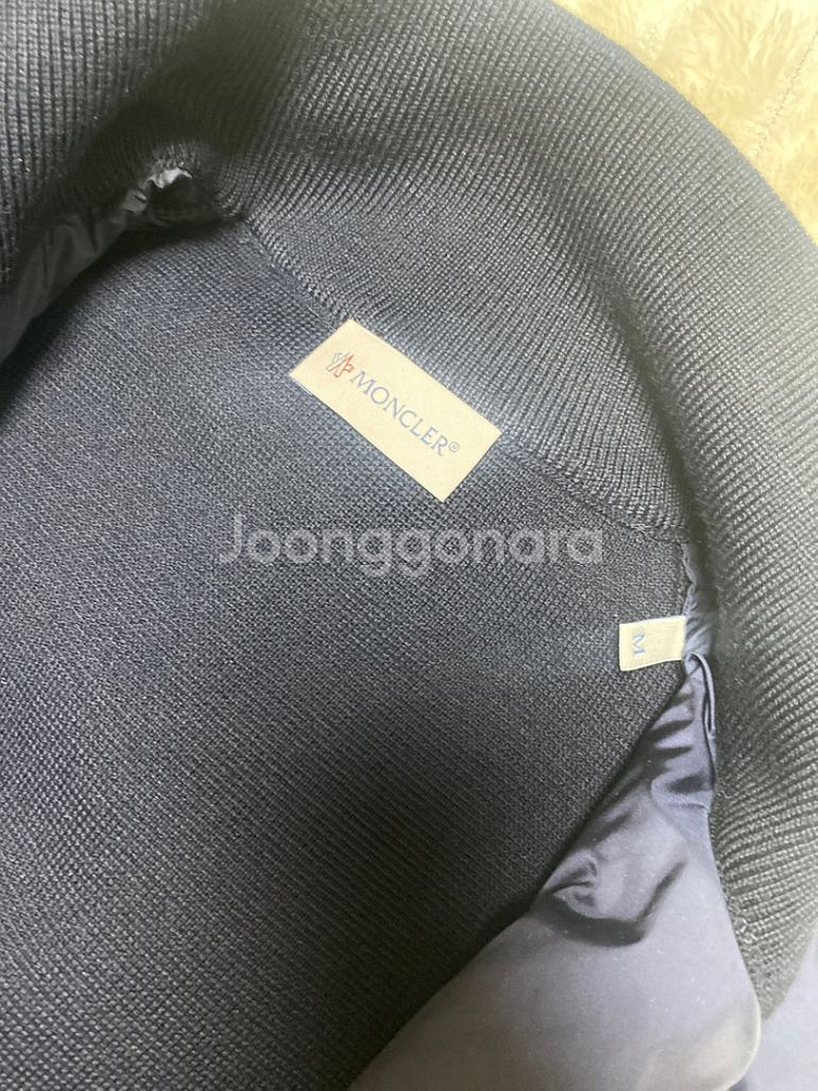 몽클레어 니트패딩 M 24fw--1