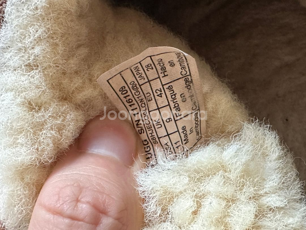 남성 UGG 어그 미니 양털 부츠 270 275--6