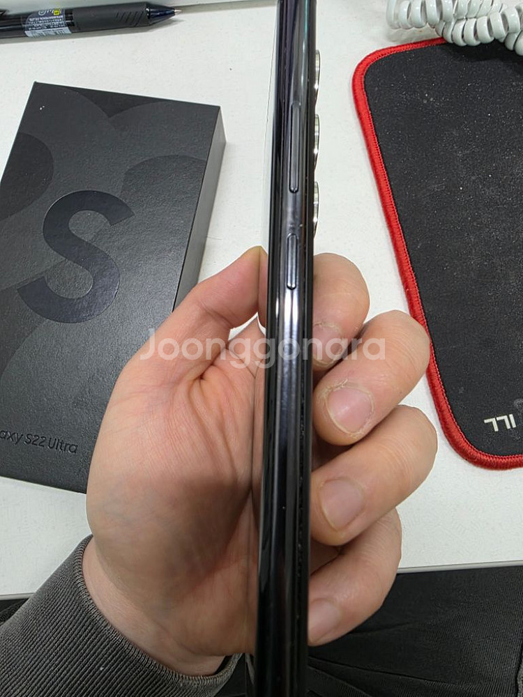 갤럭시 S22 울트라 블랙 256G 풀박스 판매합니디.--5