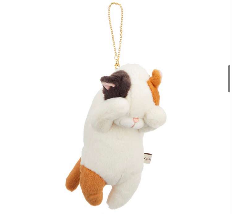 리브하트 미케네코 고양이 파우치 키링(미사용)--3