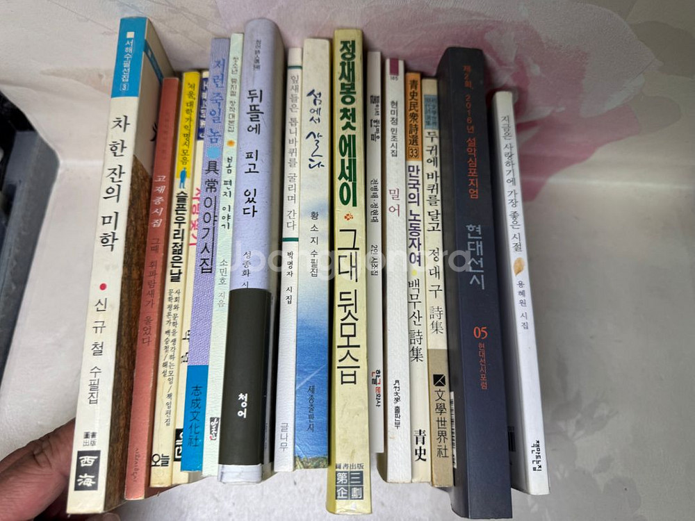 두 귀에 바퀴를 달고,정대구 저자,1987년초판시집--9