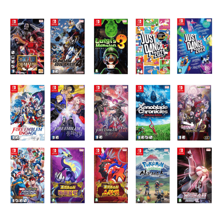 [대여]스위치 oled 1일 단기 렌탈 임대 + 게임칩--3