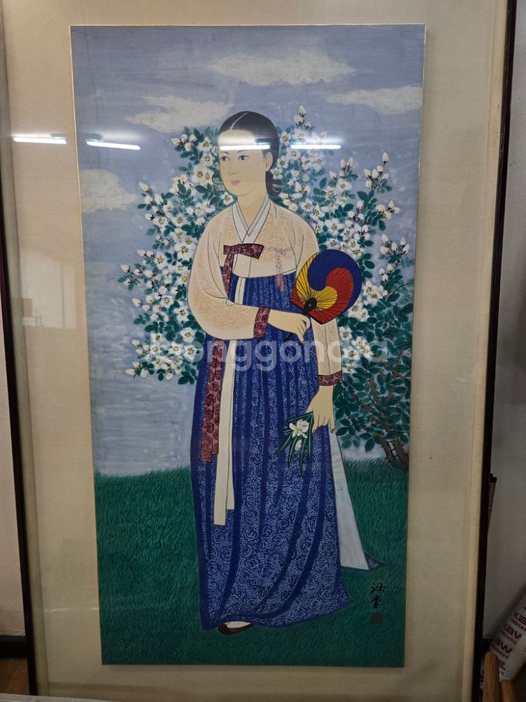 숙당 배정례선생님 미인도--0
