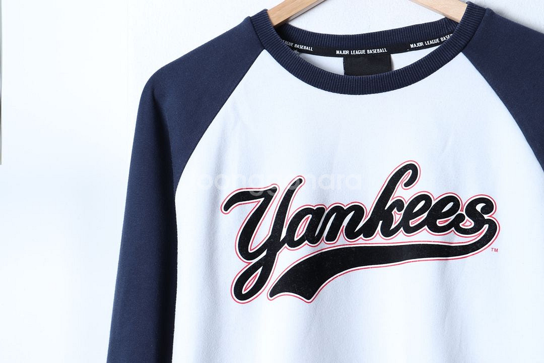(L) MLB 엠엘비 맨투맨 티셔츠 양키스 올드스쿨--2