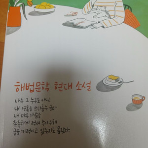 해법 문학 현대 소설 판매