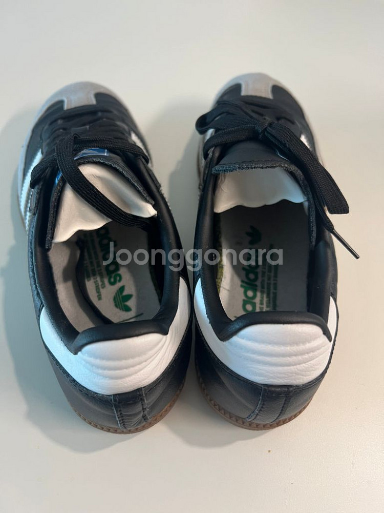 아디다스 삼바 비건 블랙 화이트 250 팝니다--1