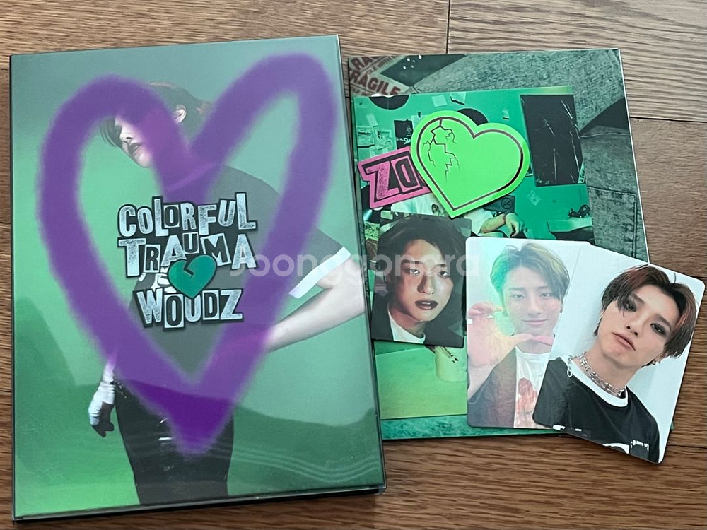 우즈 Woodz 컬러풀트라우마 개봉앨범--1