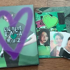 우즈 Woodz 컬러풀트라우마 개봉앨범