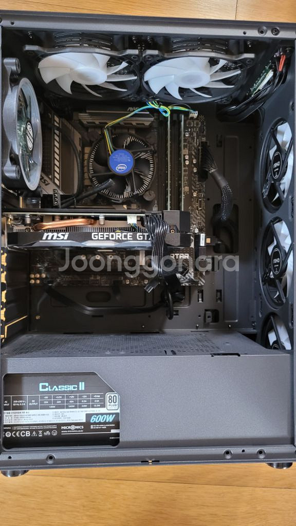 Intel i7-10700F CPU + GTX 1660--1