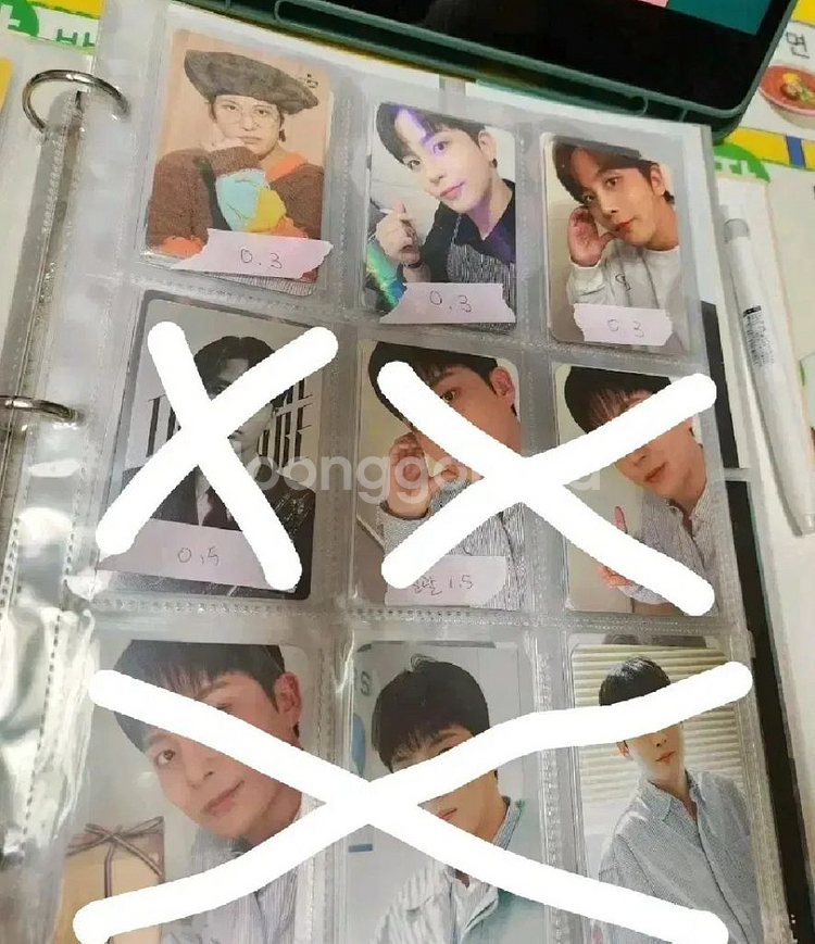 에이티즈 종호 포카 판매 양도합니다(여러장 있어요!)--3