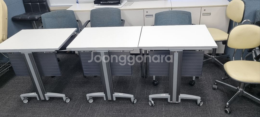 사무실중고가구 책상 의자 사무용 퍼시스 파티션--9